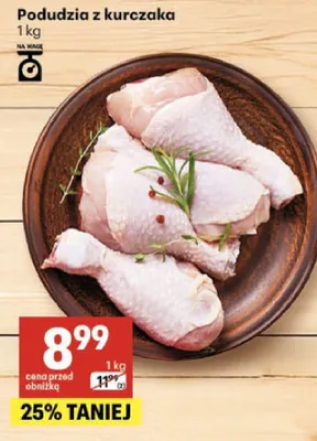 Podudzia z kurczaka promocja w Delikatesy Centrum