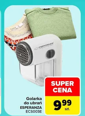 Golarka do ubrań ECS003E Esperanza promocja w Carrefour