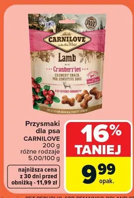 Przysmaki dla psa różne rodzaje promocja w Carrefour