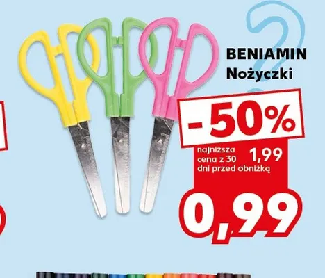 Nożyczki Beniamin promocja w Kaufland