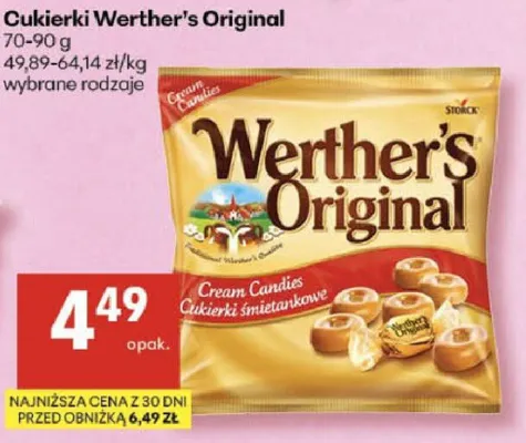 Cukierki śmietankowe promocja w Delikatesy Centrum