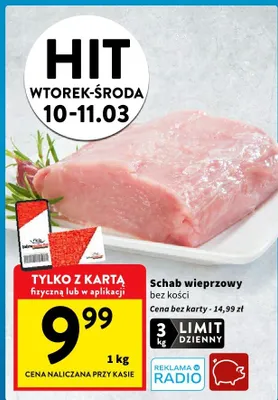 Schab promocja w Intermarche