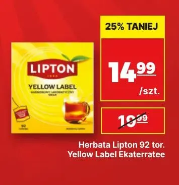 Herbata Lipton Yellow Label promocja w API Market
