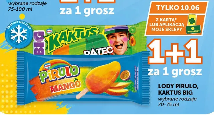 Lody Nestle Kaktus Big promocja w ABC
