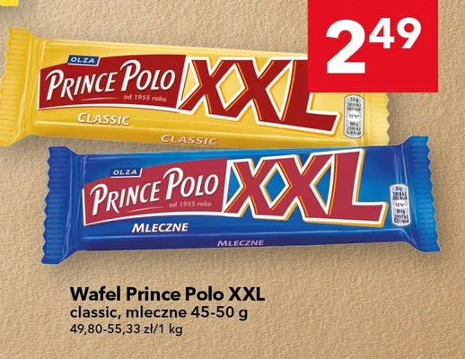 Wafel classic, mleczne promocja w LEWIATAN