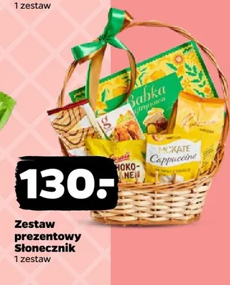 Zestaw prezentowy Słonecznik promocja w Netto
