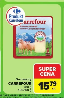 Ser owczy Carrefour promocja w Carrefour Market