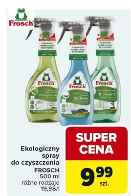 Spray ekologiczny do czyszczenia różne rodzaje promocja w Carrefour