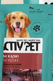 Przysmaki dla psa ACTIV PET Mięsne Kąski promocja w Biedronka