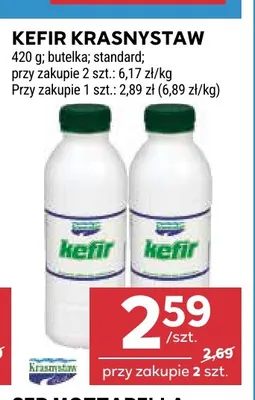 Kefir Krasnystaw promocja w Stokrotka