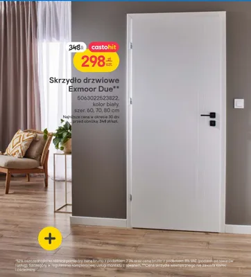 Skrzydło drzwiowe Exmoor Due promocja w Castorama