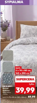 Pościel renforce promocja w Kaufland