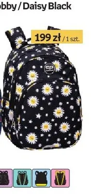 Plecak CoolPack Daisy Black promocja w Empik