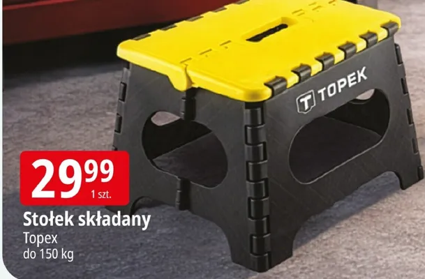 Stołek składany promocja w Leclerc