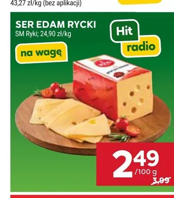 Ser Edam Rycki promocja w Stokrotka