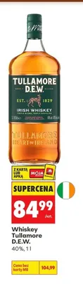 Whiskey Tullamore D.E.W. promocja w Biedronka