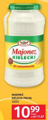 Majonez Kielecki 700 ml promocja w Selgros