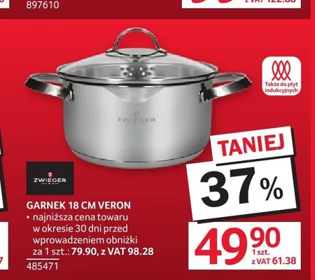 Garnek Zwieger Veron 18 cm promocja w Selgros