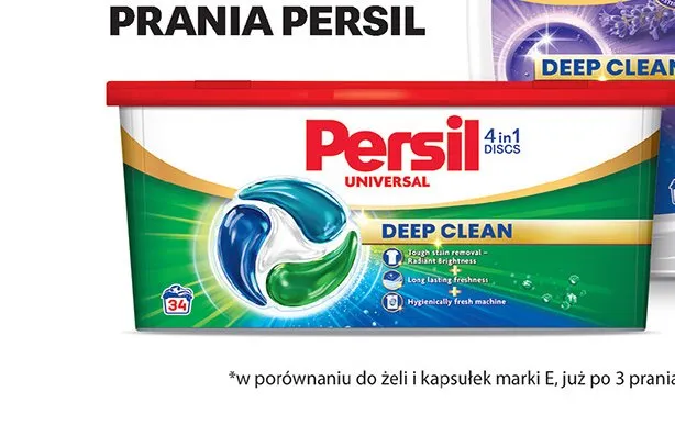 Kapsułki do prania, różne rodzaje promocja w Biedronka