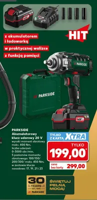 Akumulatorowy klucz udarowy Parkside promocja w Kaufland