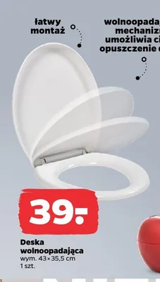 Deska wolnoopadająca 43x35,5cm promocja w Netto