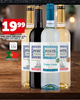 Wino Ponte Portugal promocja w TOPAZ