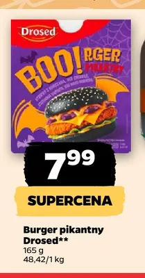 Burger pikantny Drosed promocja w Netto