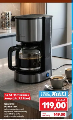 Kawiarka ProfiCook PC-WA 1314 promocja w Kaufland