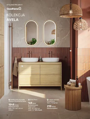 Lampa wisząca GoodHome Veery Deagrass promocja w Castorama