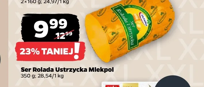 Ser Rolada Ustrzycka Mlekpol promocja w Netto