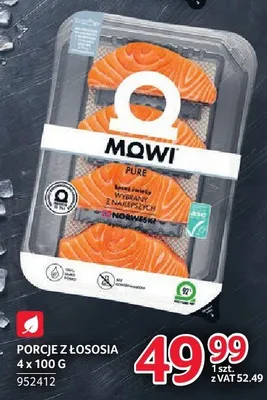 Porcje z łososia MOWI promocja w Selgros