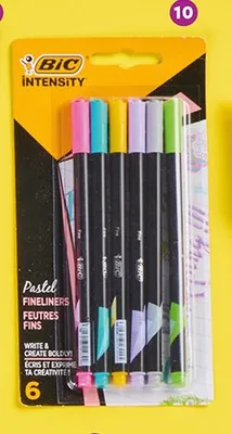 Cienkopisy BIC Intensity promocja w Biedronka