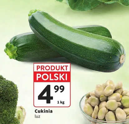 Cukinia polska promocja w Intermarche