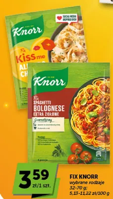Fix Kiss me Knorr promocja w ABC