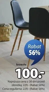 Krzesło promocja w Jysk