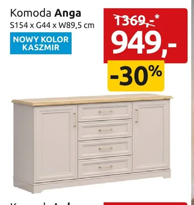 Komoda Anga promocja w Black Red White