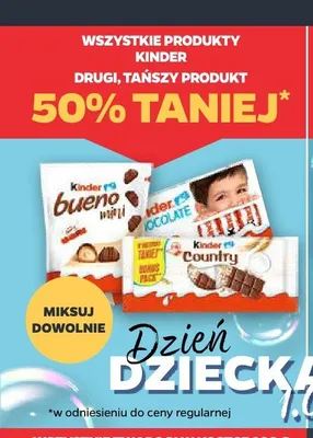 Baton Kinder Country promocja w Netto