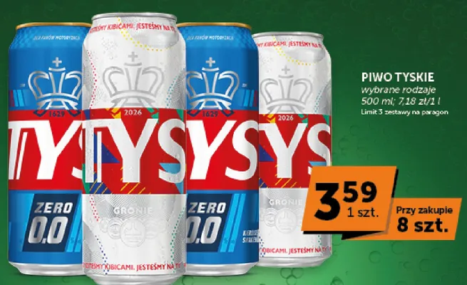 Piwo Tyskie Gronie promocja w ABC