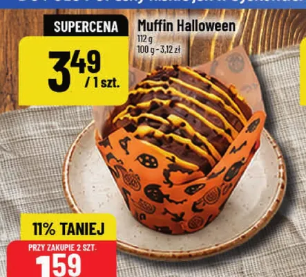 Muffin Halloween promocja w POLOmarket