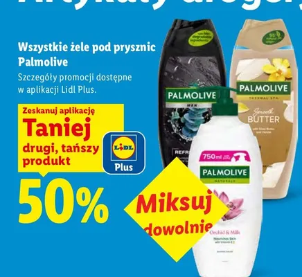 Żel pod prysznic Palmolive Naturals Orchid & Milk promocja w Lidl