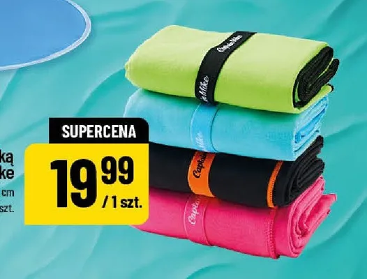 Ręcznik z gumką Captain Mike 80x130 cm promocja w POLOmarket