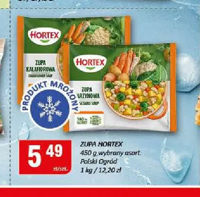 Zupa kalafiorowa Hortex promocja w Chorten