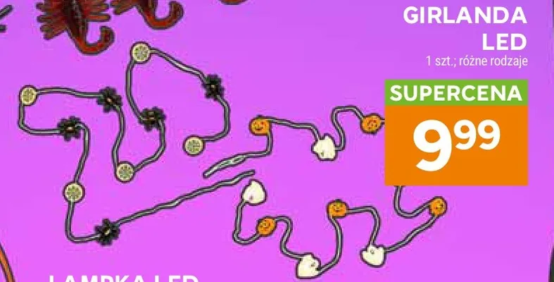 Girlanda LED promocja w Stokrotka