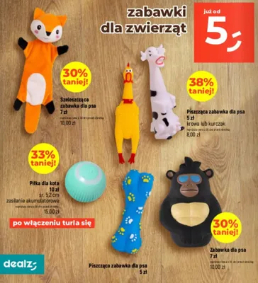 Piszcząca zabawka dla psa krowa lub kurczak promocja w Dealz