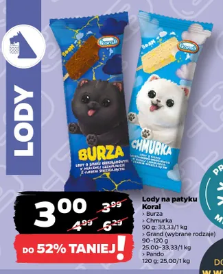 Lody na patyku Pando promocja w Netto