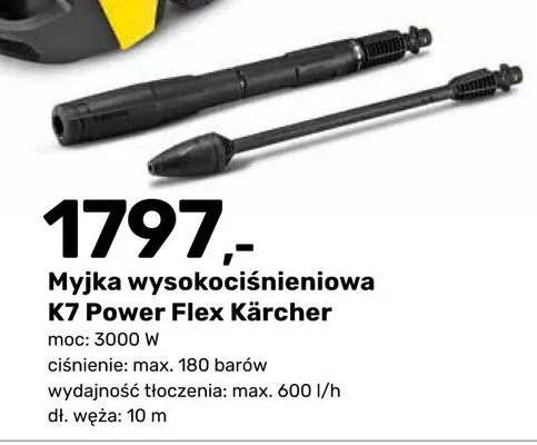Myjka wysokociśnieniowa K7 Power Flex promocja w Bricomarche