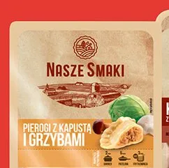 Pierogi z kapustą i grzybami Nasze Smaki promocja w Biedronka