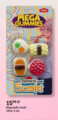 Mega żelki Sushi Felko promocja w Empik
