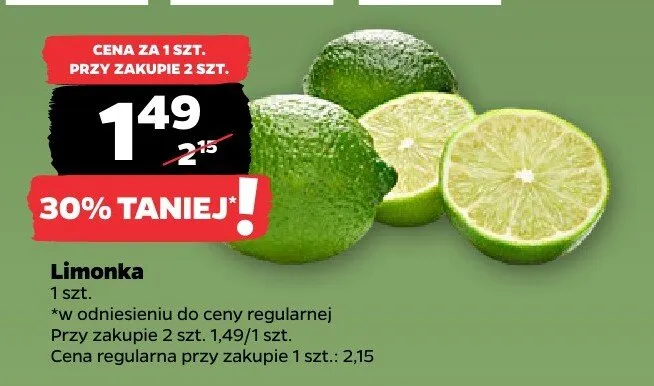Limonka promocja w Netto