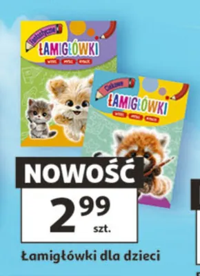 Łamigłówki dla dzieci promocja w Auchan